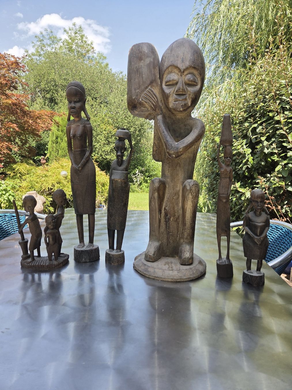 Figurines: Collection de statues africaines – D'occasion à Gletterens par rap_2nj6