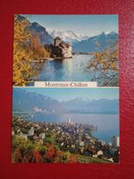 AK Montreux mit Schloss Chillon ältere Edition