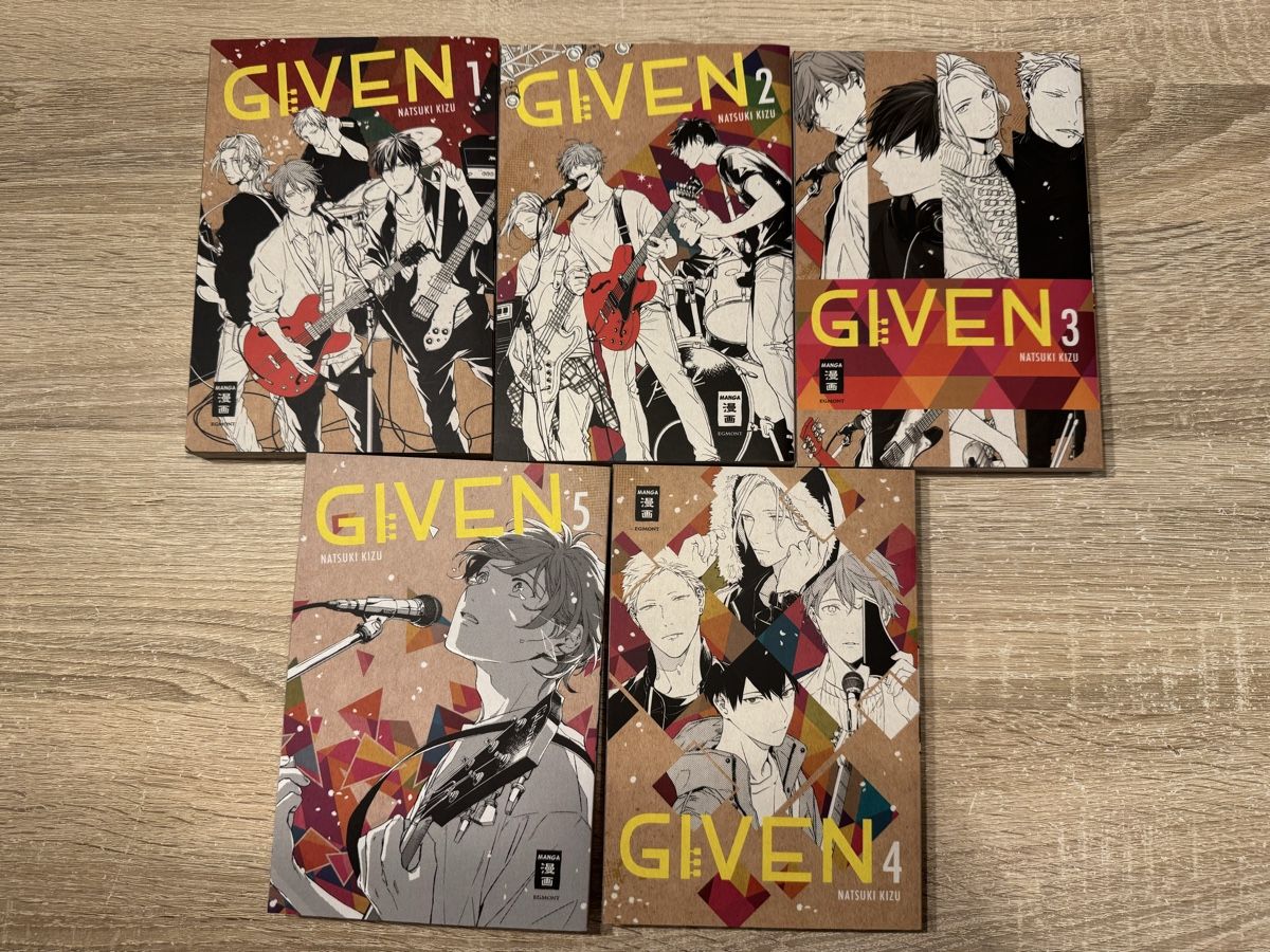 Fumetti: Given - Band 1-5 – Nuovo (secondo la descrizione) da Liestal venduto da Jessivanaxx_