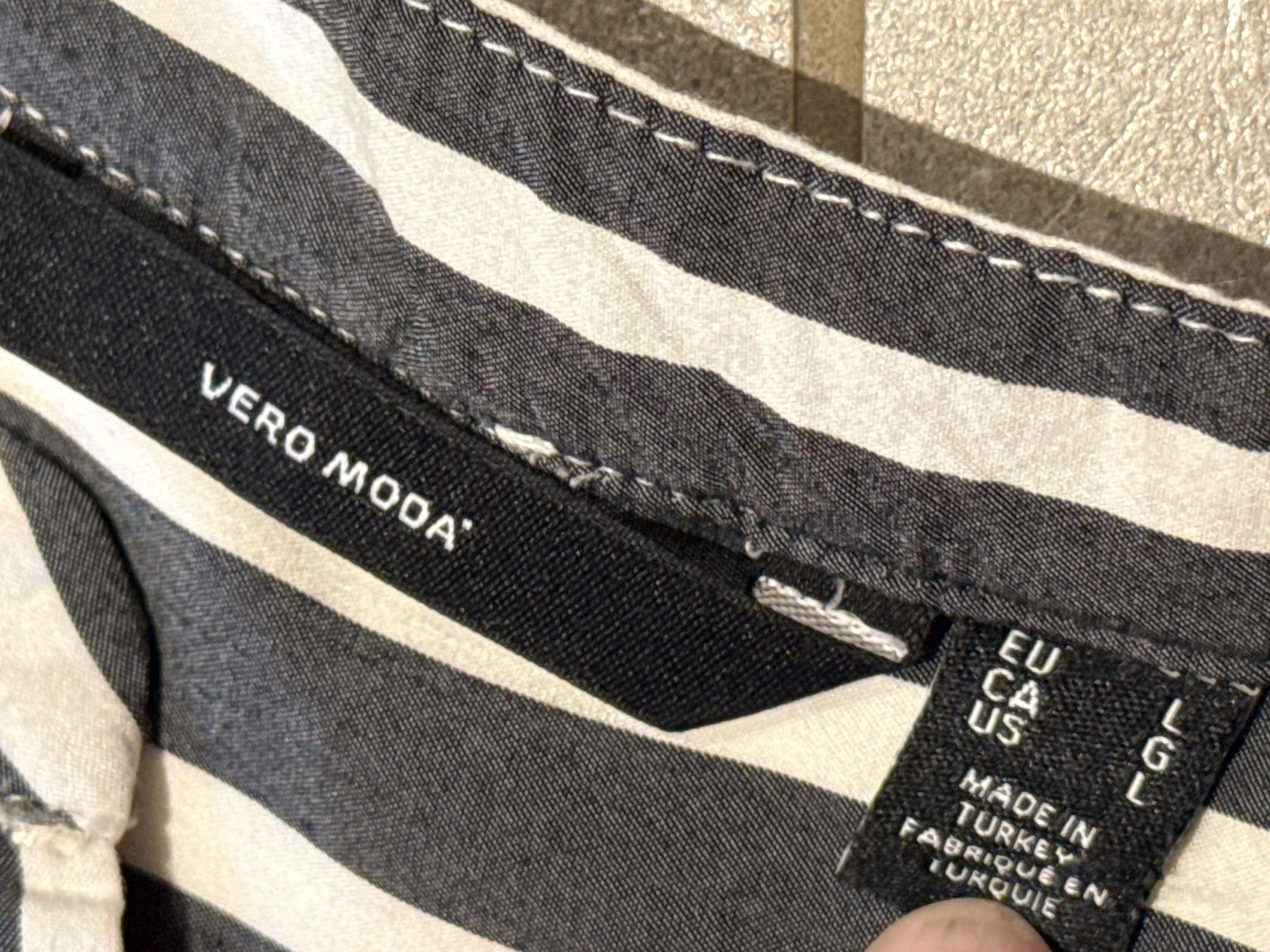 Vero Moda Camicette: sehr leichte Damen Tunika Bluse, Vero moda, L – Usato da Amriswil venduto da used2use 1