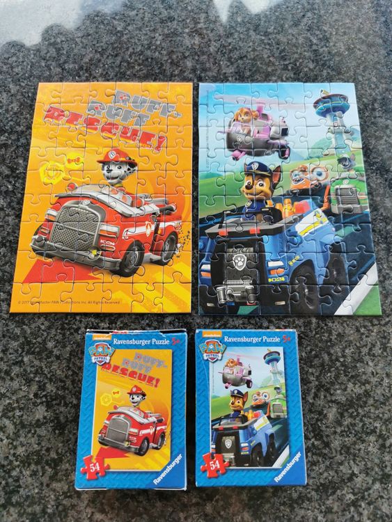 Ravensburger; Puzzle Paw Patrol 2x 54-teilig (Gebraucht) in Boniswil ...