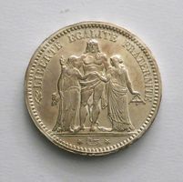 FRANCE / Frankreich, 5 Francs 1873 (Silber / argent)