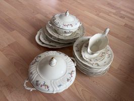 Echtes Rosenthal Porzellan-Set 21-teilig,  antik