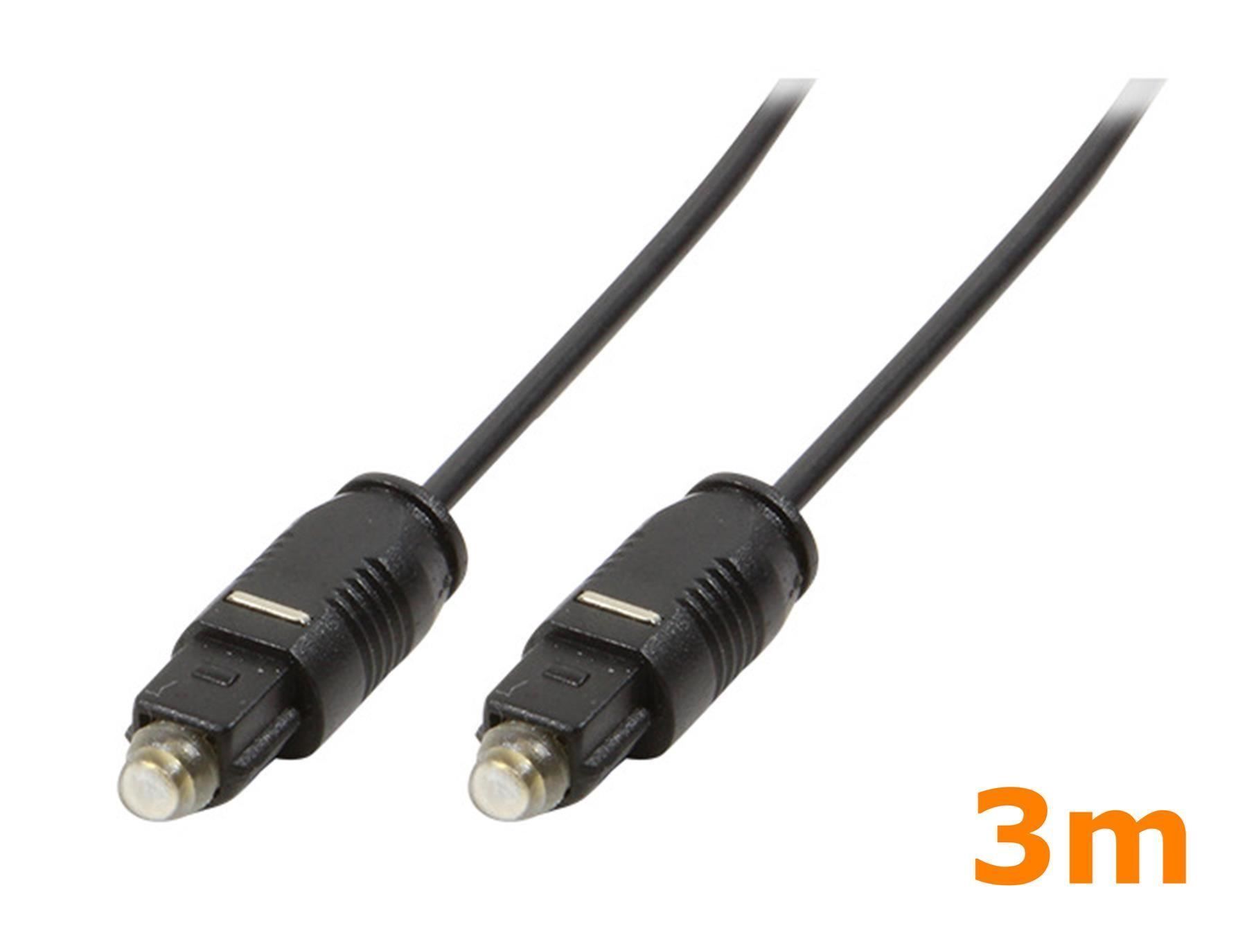 Cavi: Audiokabel, optisch, Toslink, 3 m – Nuovo e nell'imballaggio originale da St. Gallen venduto da cointec 1