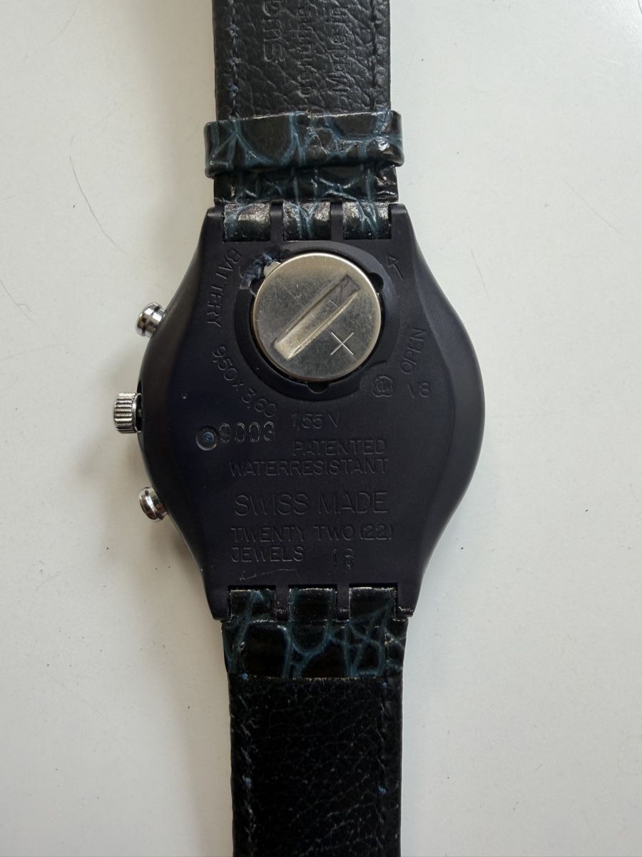 Swatch Uhren: Swatch Vintage Silverstar Chrono 1992 – Gebraucht aus Basel von alesykyak 4