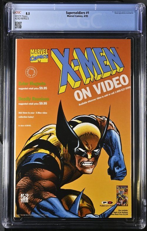 Fumetti: CGC 8.5 Supersoldiers #1 – Usato da Zofingen venduto da gerrymovie93 1