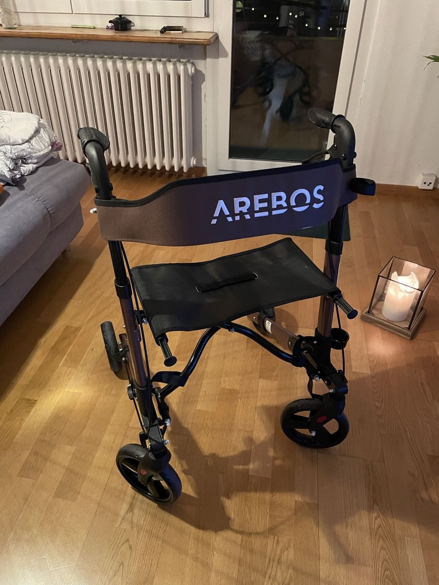 Ausili per la deambulazione: Rollator Arebos Alluminium – Nuovo (secondo la descrizione) da Schlieren venduto da hornigbiene 6