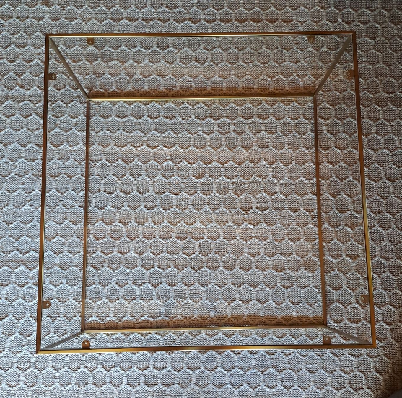 Tables: Couchtisch Glas/Messing – D'occasion à Fehraltorf par JaBo33