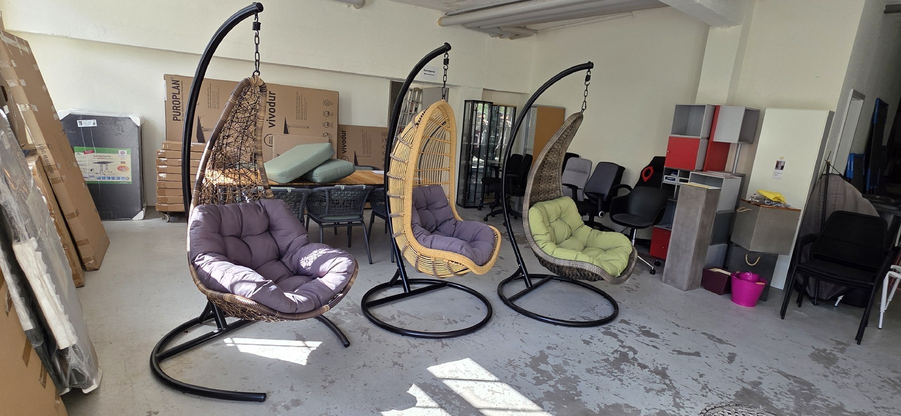 Poltrone pensili da giardino: Hängeschaukel ab Ausstellungs – Nuovo e nell'imballaggio originale da Lützelflüh-Goldb venduto da Rampenverkauf_72_ 3