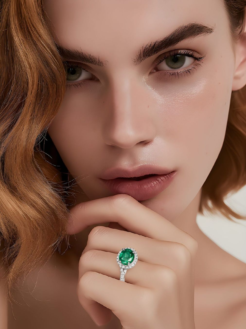 Anelli: Smaragd-Ring 14k Weissgold 1,08ct – Nuovo e nell'imballaggio originale da Illnau venduto da Juwelier_Mahler_GmbH 1