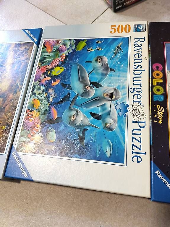 Puzzles: Lot de 4 puzzles – Gebraucht aus Petit-Lancy von chevalier 2