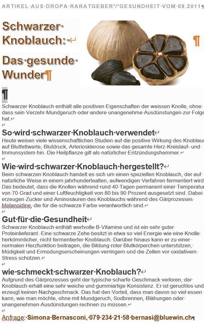 Buoni: 10 Stk Schwarzer Knoblauch NATUR – Nuovo (secondo la descrizione) da Altdorf UR venduto da BLACKGARLIC 1
