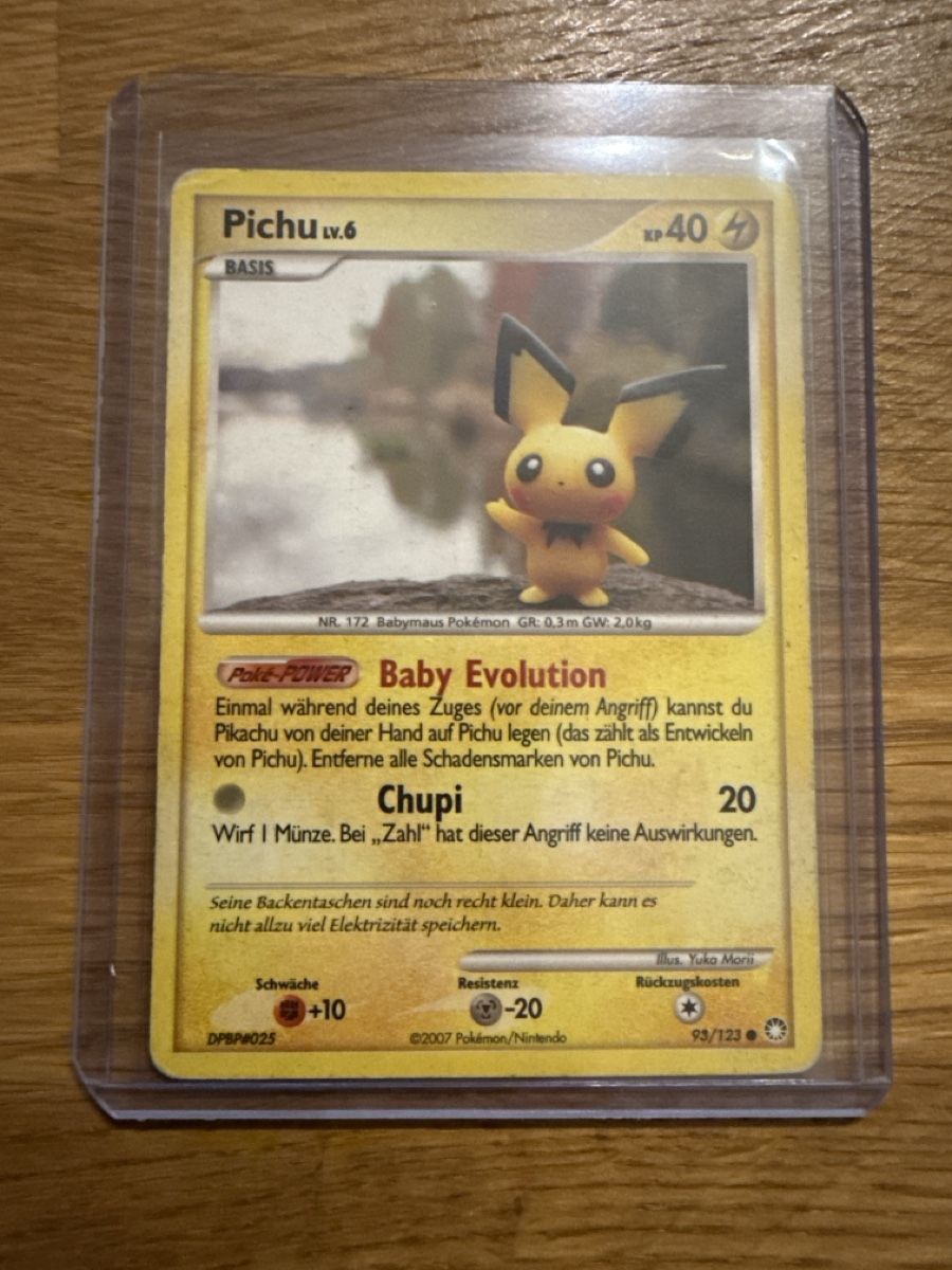 Pokémon Sammelbilder & Trading cards: Pichu Lv.6 93/123 – Gebraucht aus Amriswil von sim_nlb6