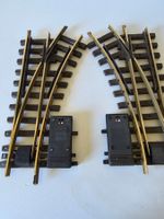 1 Paar LGB elektr. Weichen R 1, 12050/12150