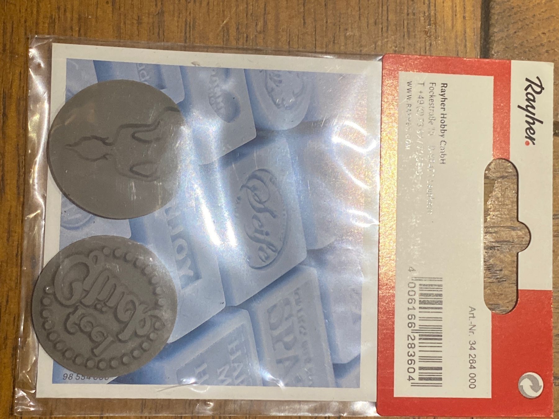 Backformen: Motiv eingiessen seife motif savon – Neu und originalverpackt aus Lajoux JU von Briard0 1