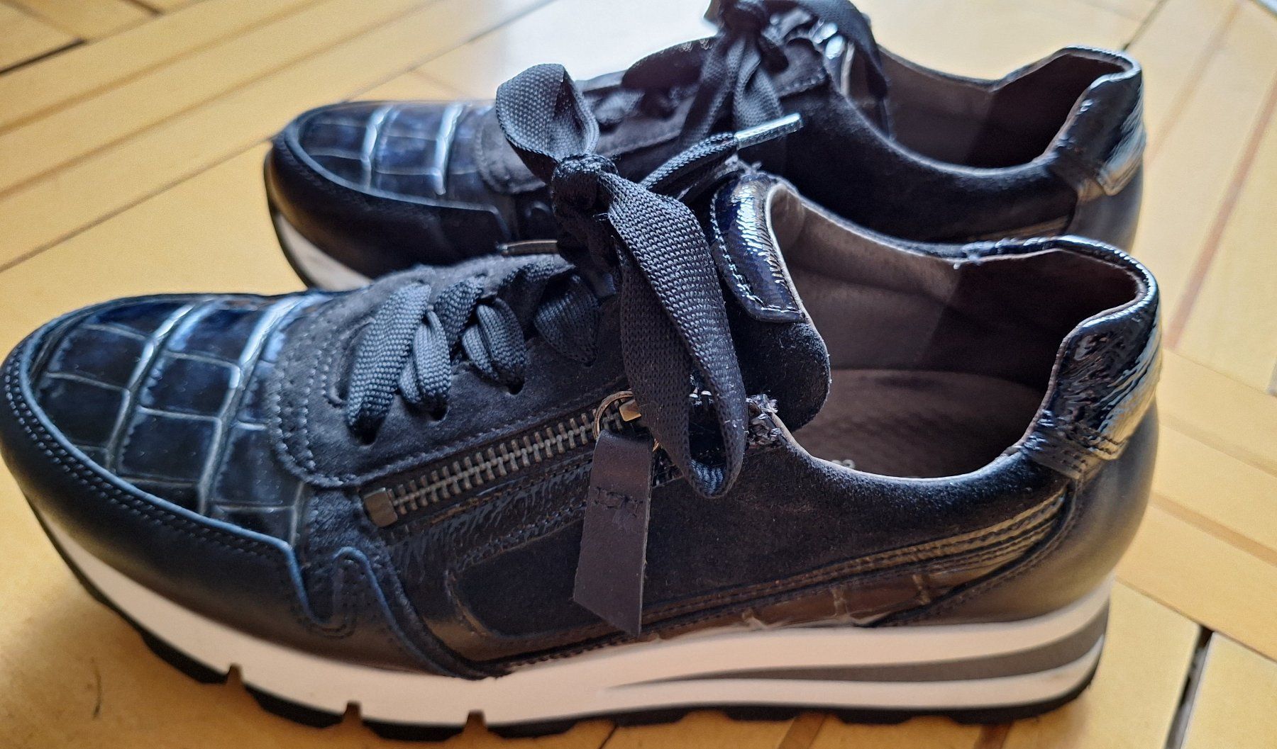 Gabor Damenschuhe: Gabor Comfort Sneaker Blau Gr. 36 – Gebraucht aus St.Gallen von Puppa