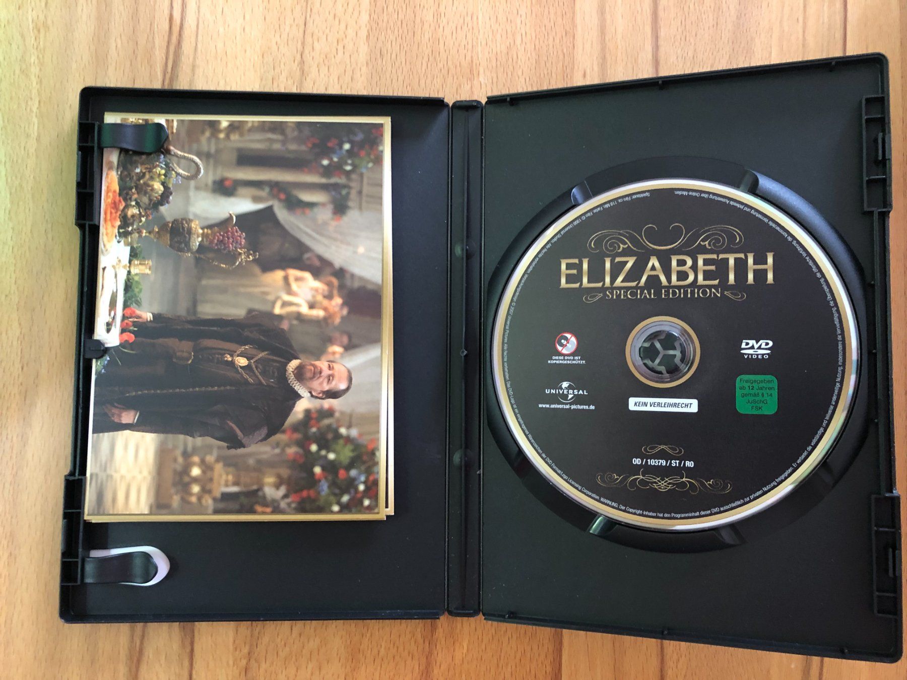 Tutti i DVDs: DVD Elizabeth Special Edition mit Postkarten Cate Blanchett – Usato da Basel venduto da Dasbrauchstdu 1