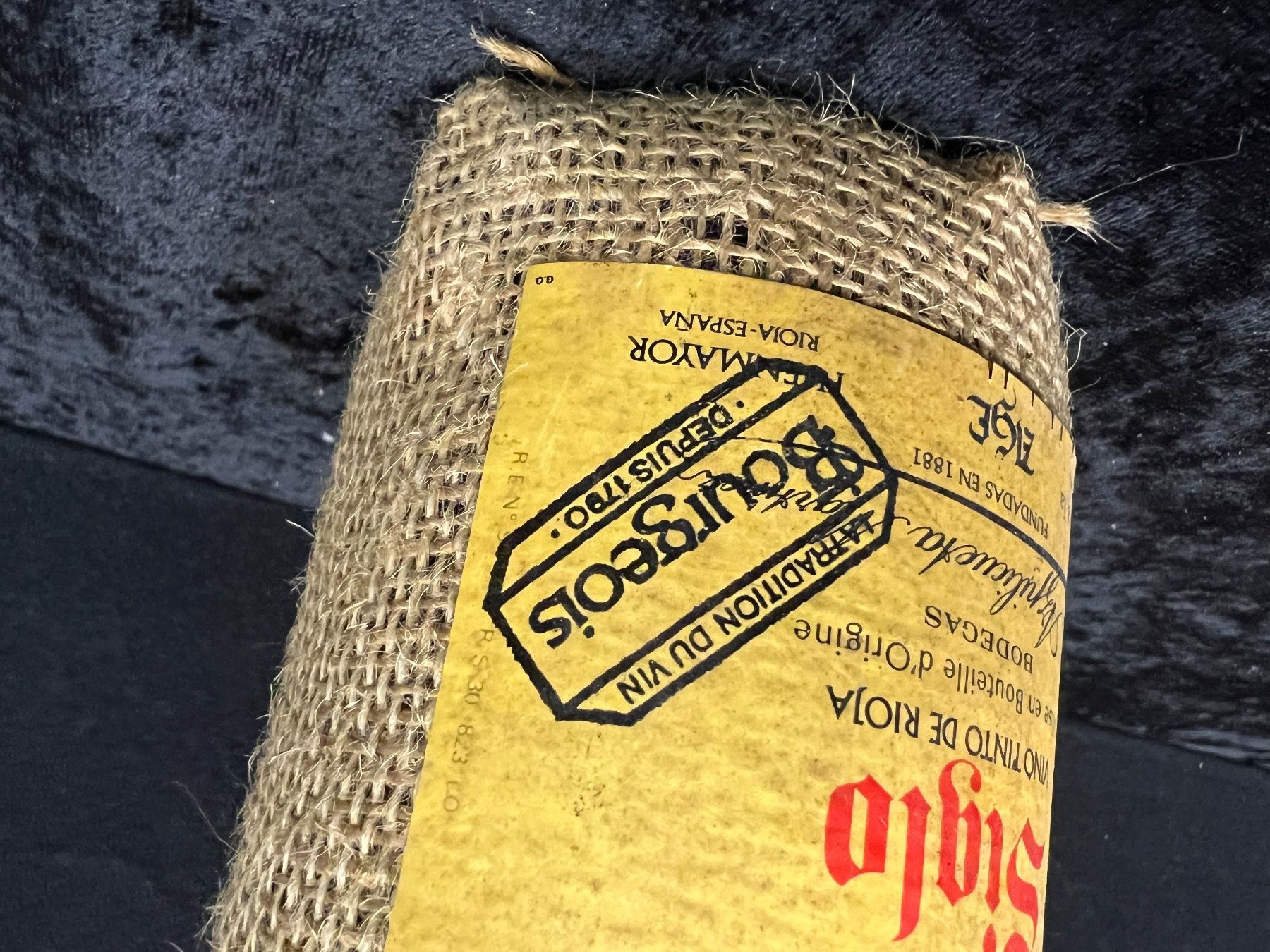 Vino: RIOJA SIGLO 1981 – Nuovo (secondo la descrizione) da Genève venduto da Leboucheoreilles 6