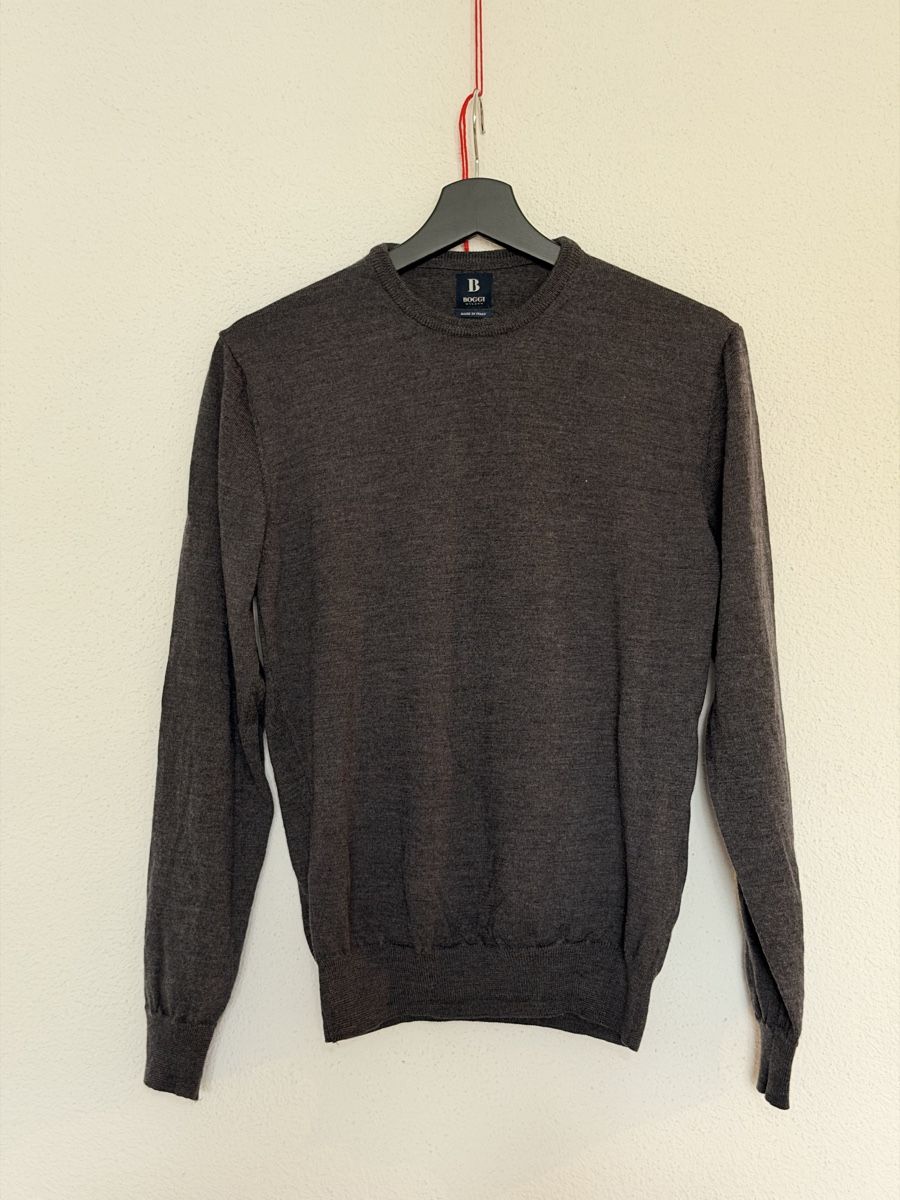 Boggi Pulls & Sweat-shirts: Boggi Milano grauer Herren Pullover – D'occasion à Zürich par huegliariane