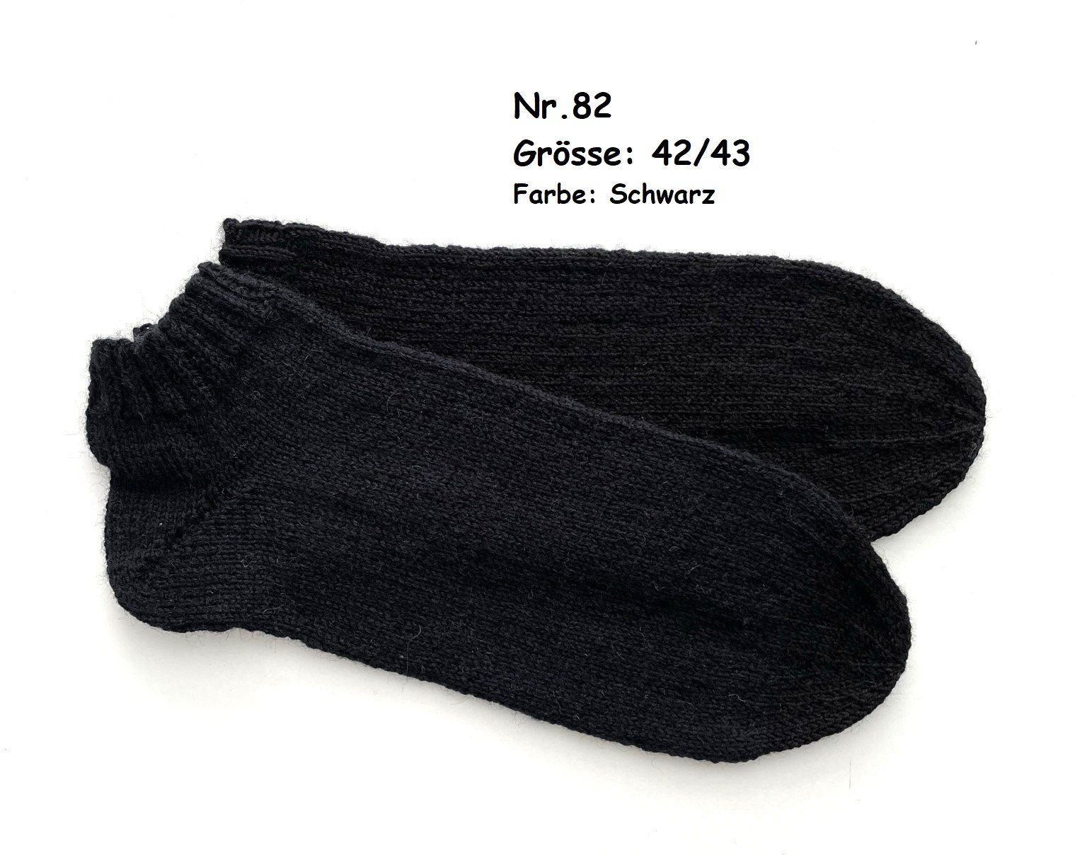 Calze: Sneaker - Socken handgestrickt  Gr.42/43  Nr.82 – Nuovo e nell'imballaggio originale da  venduto da