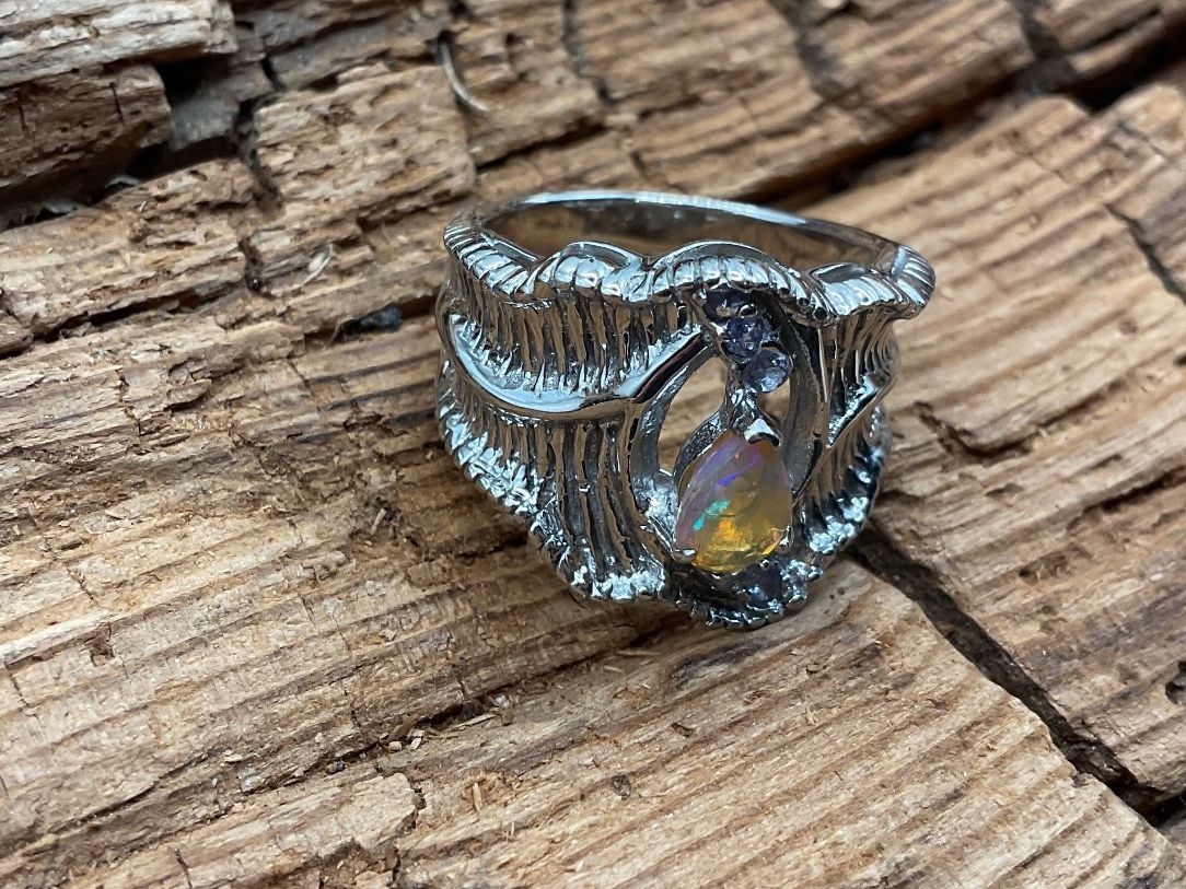 Ringe: Prachtring Sterlingsilber und Opal,  Gr.56 – Neu (gemäss Beschreibung) aus Luzern von S.Kern01 2
