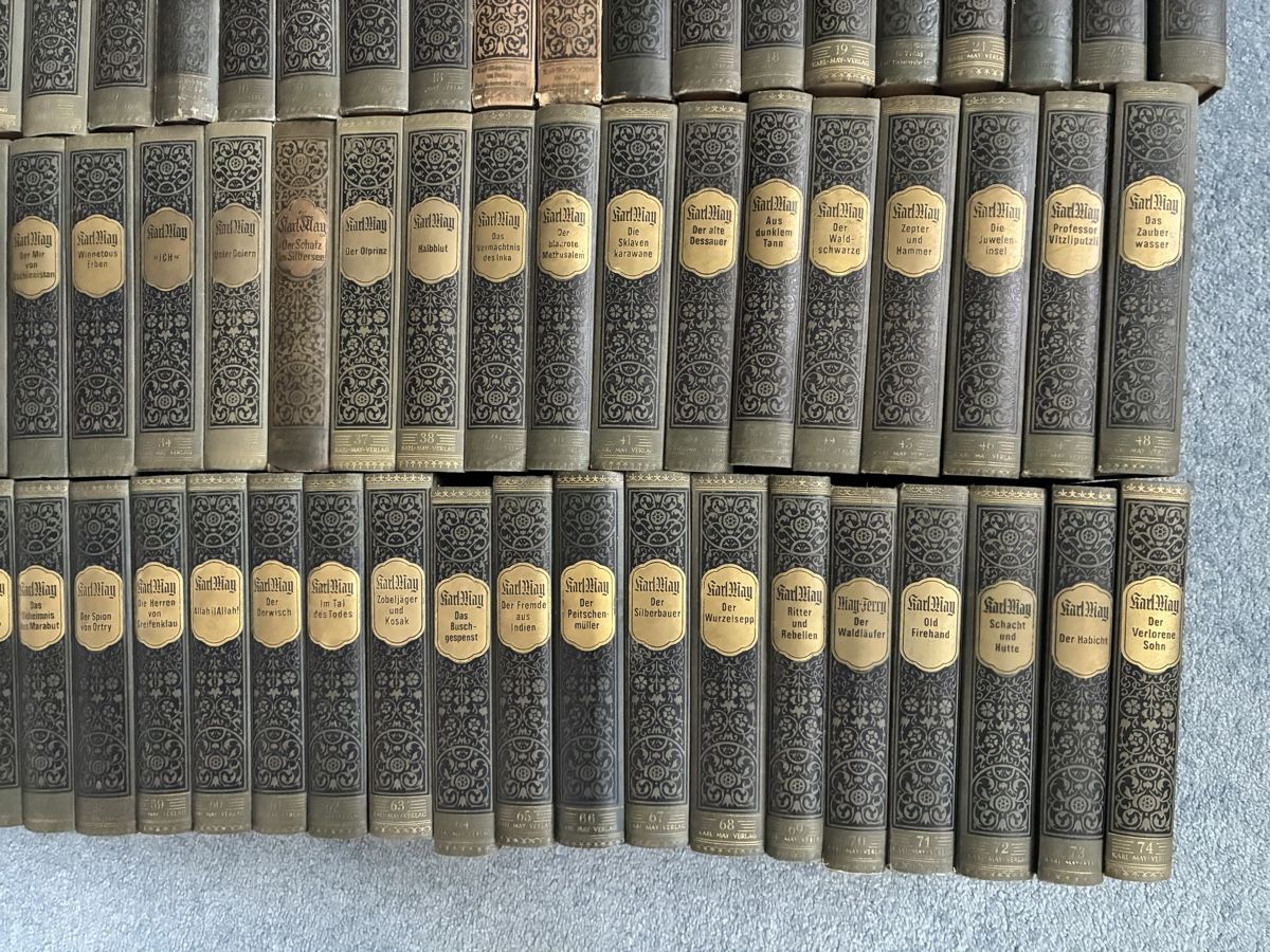 Bücher: Karl May Bände 1-74 – Gebraucht aus Gutenswil von Antiques77 5