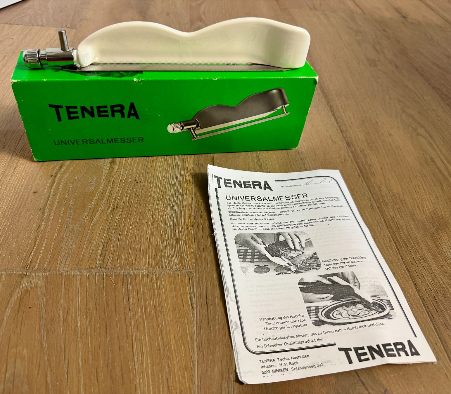 Coltelli da cucina: 80er Jahre Messer Universalmesser - TENERA – Usato da Rothrist venduto da Luckywinner 2