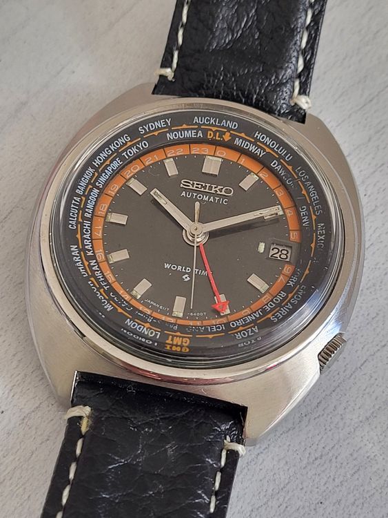 Seiko World Time GMT Automatic Kaufen auf Ricardo