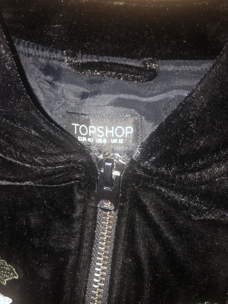 Topshop Giacche: Topshop Velvet Jacke – Usato da Wettswil venduto da lalinda85 2