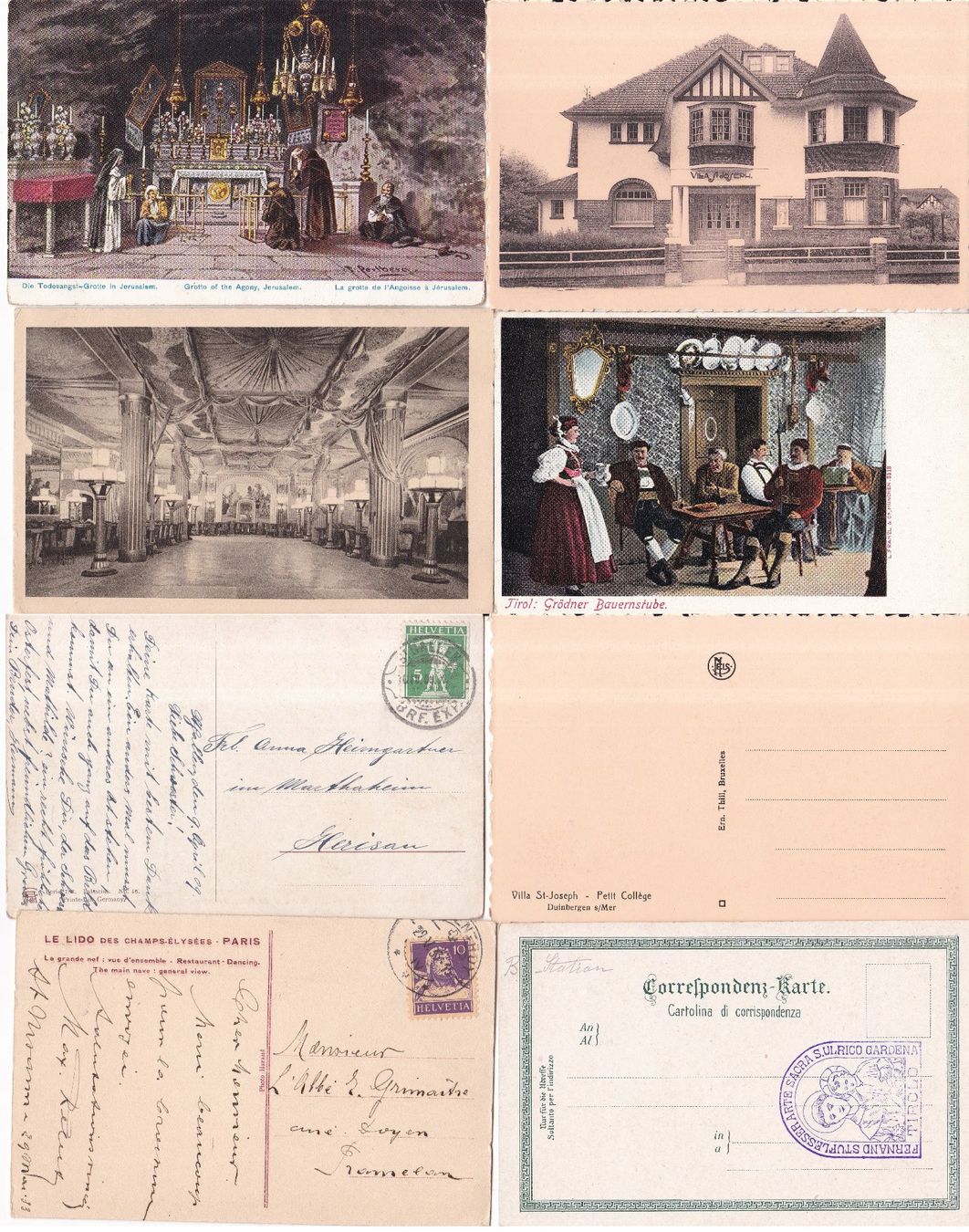 Ansichtskarten: 26 Alte Ansichtskarten, Postkarten "Ausland" – Gebraucht aus Münchwilen AG von Nesar 6
