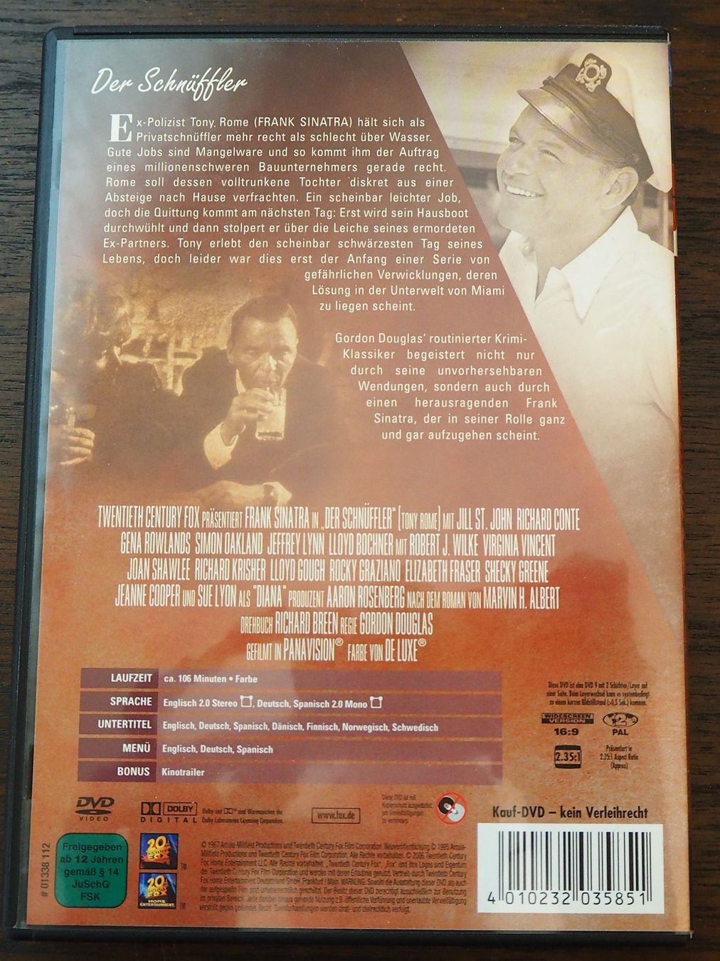 Tutti i DVDs: Der Schnüffler / Frank Sinatra – Usato da Chur venduto da big_5zx8 1