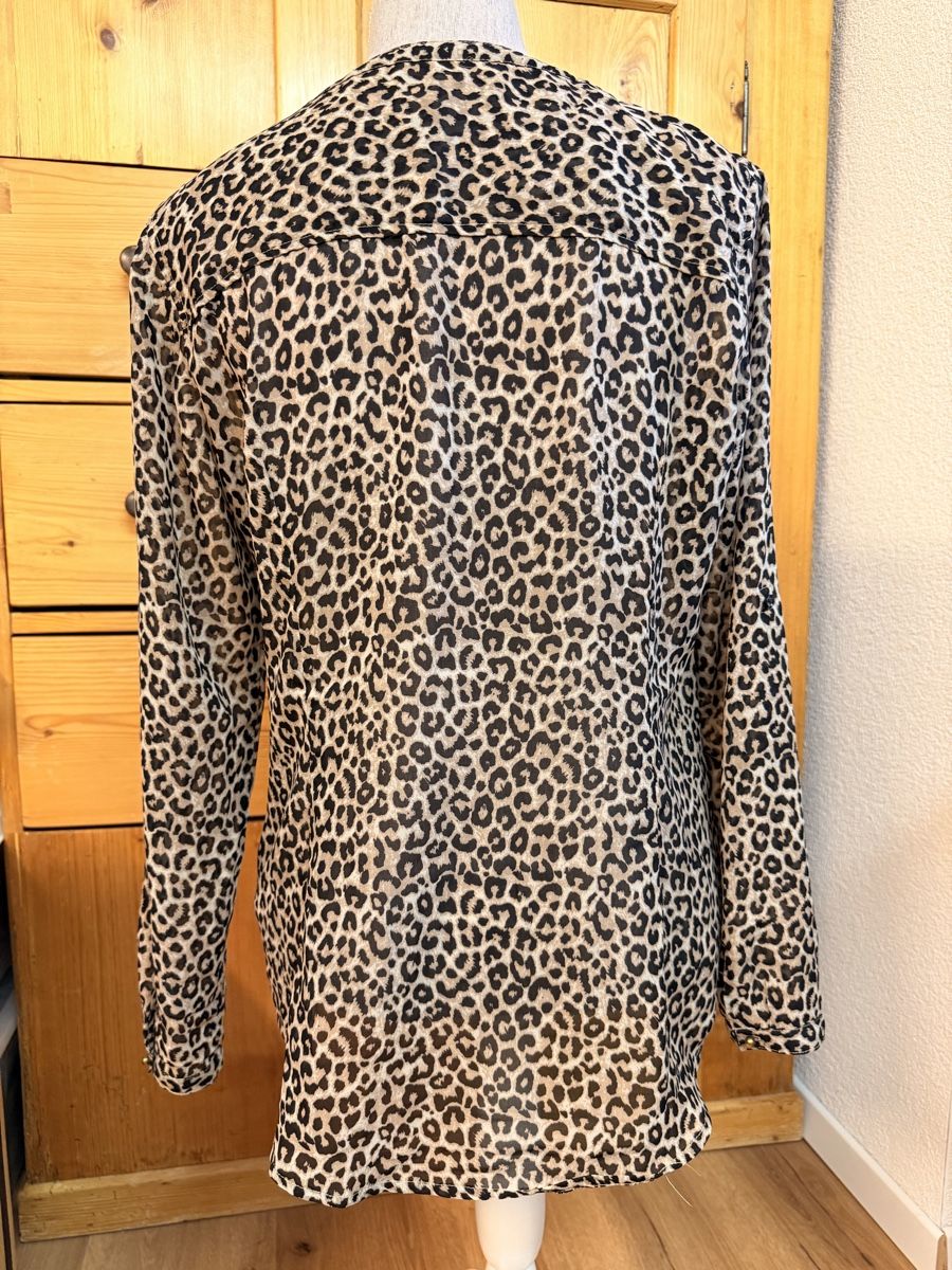 Tom Tailor Camicette: Damen Bluse TOM TAILOR Leo Print Grösse 40 – Usato da Lufingen venduto da Smily37 2