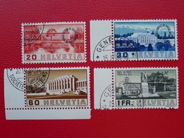 1938: BIT Nr.49-52 sauber gestempelt, Kat: 35.-