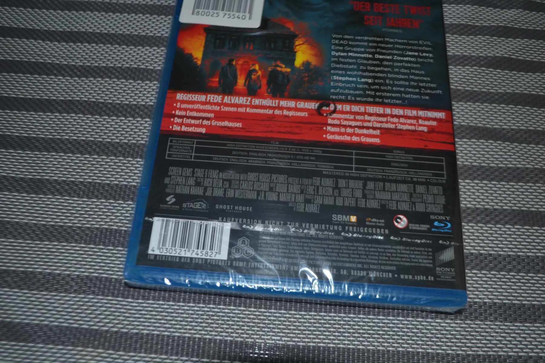 Tutti i DVDs: Dont Breathe (NEU) – Usato da Laupen ZH venduto da chefdom 1