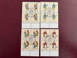 1990  Serie Erstag gest. Pro Patria mit Tab (4057)