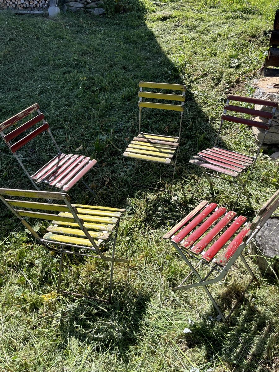 Stühle: Biergarten Stühle, antike Gartenstühle  – Gebraucht aus Küsnacht ZH von Birabrot22