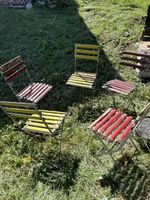 Biergarten Stühle, antike Gartenstühle 