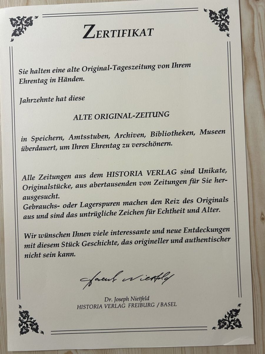 Riviste & Magazine: Original Zeitung "Nebelspalter" 1941 - Ein Zeitdokument! – Usato da Erlinsbach venduto da Lilla2