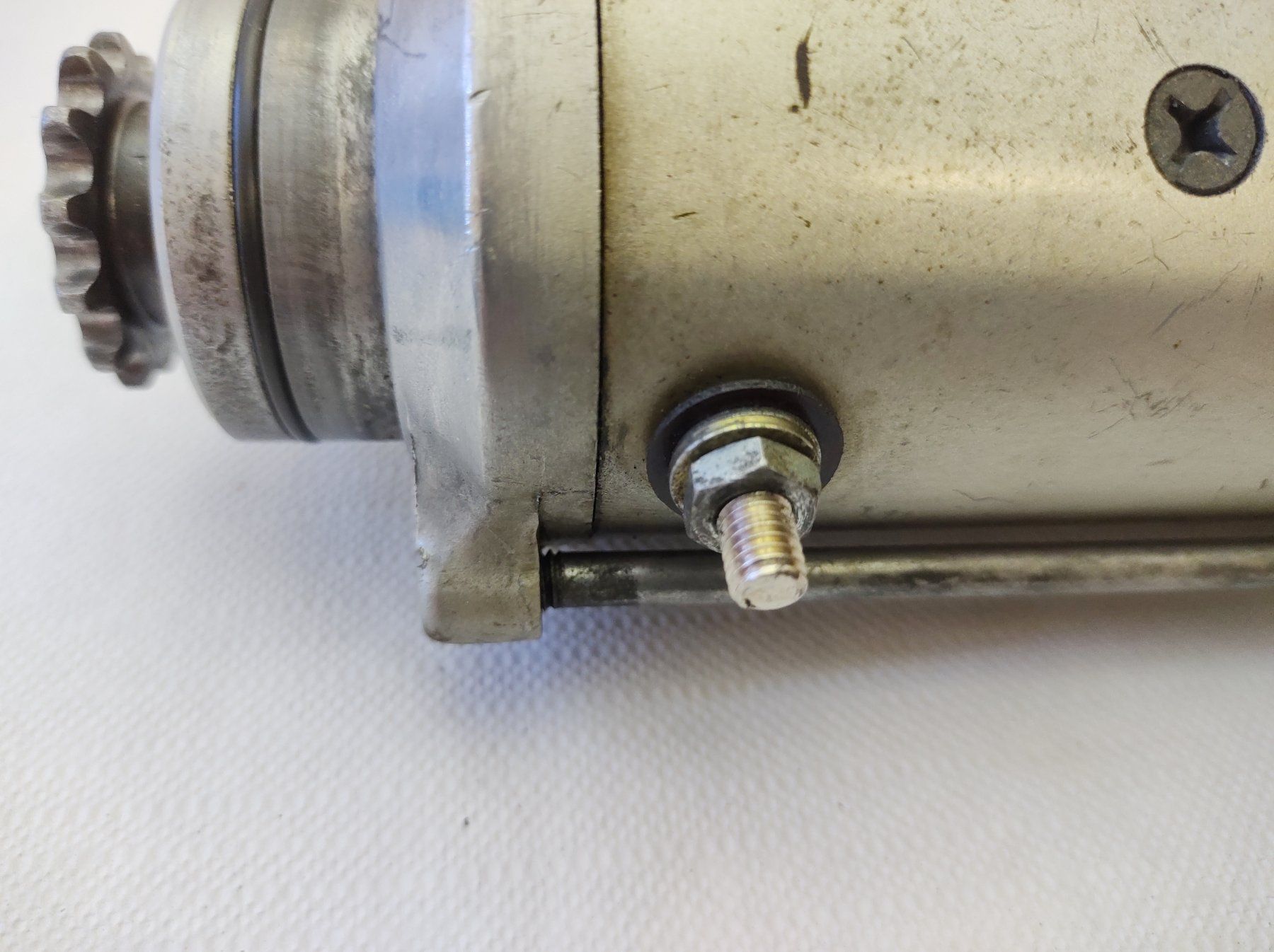 Honda Tutti i ricambio per moto: Honda CB 125 B6 Anlasser – Usato da Basadingen venduto da Class-X_Parts 4