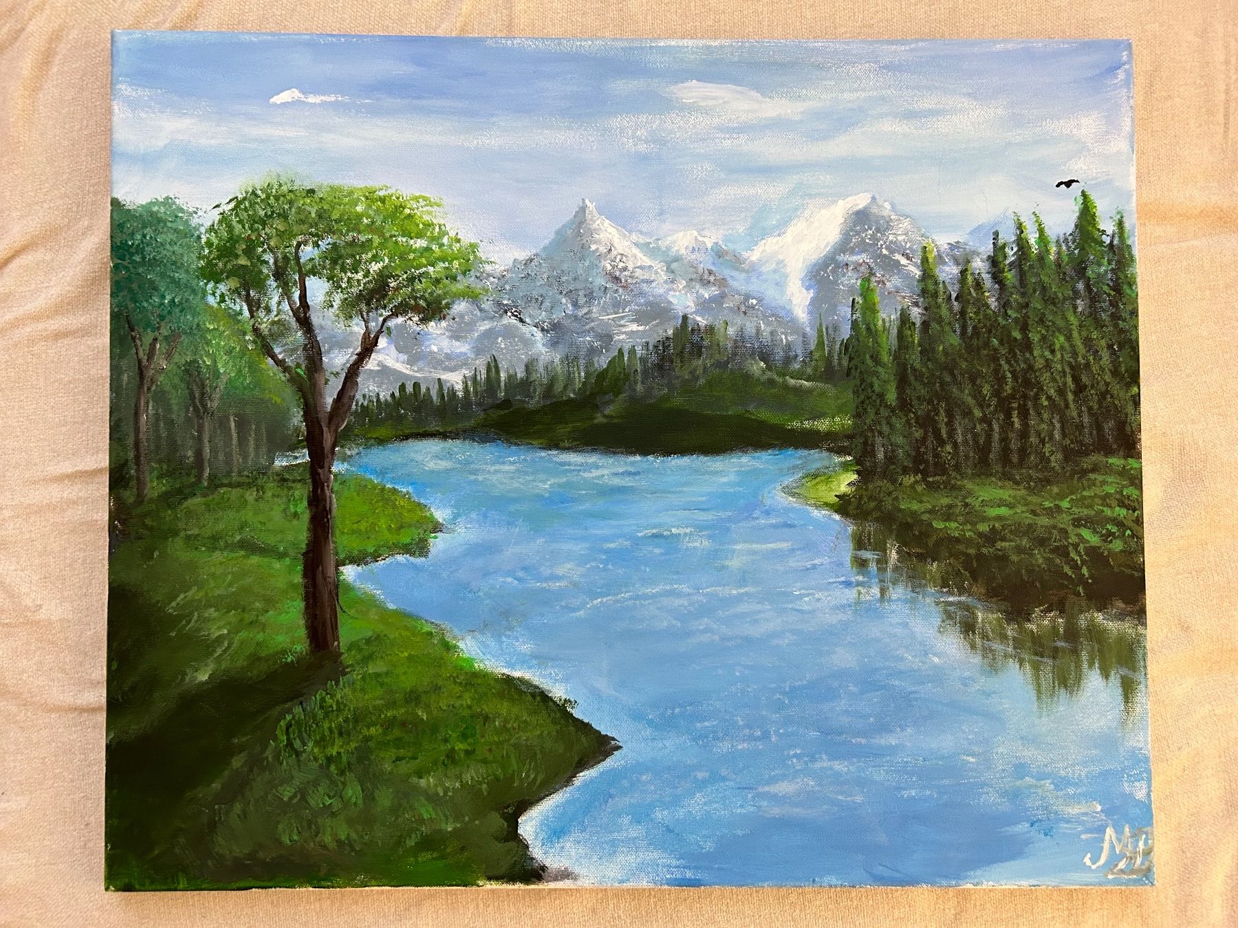 Dipinti: Landschaft Gemälde – Nuovo e nell'imballaggio originale da Pfäffikon SZ venduto da Andrei_Moro_Kunst