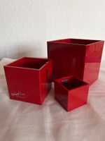 KalaMitica Aufbewahrungsboxen rot 3er Set (3)