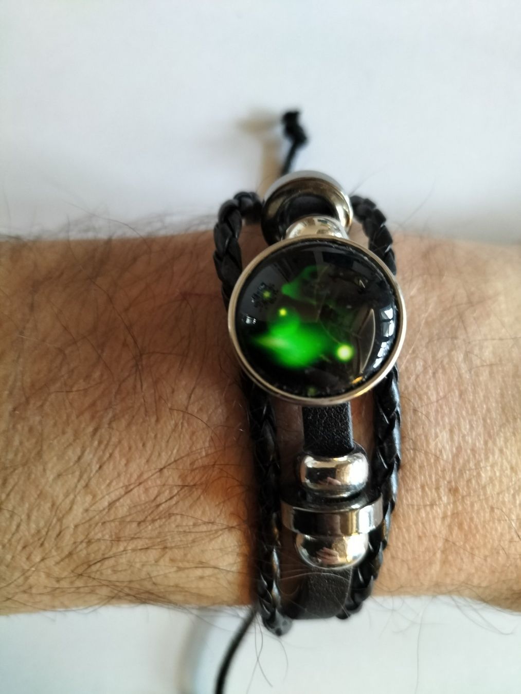 Bracciali & Braccialetti: Sternzeichen / Armband / schwarz /grün / Widder – Nuovo (secondo la descrizione) da Binz venduto da HaK_79