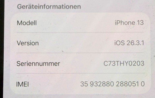 Apple Telefoni cellulari / Smartphones: I Phone 13 / 128 GB / Dunkelblau – Usato da Gossau ZH venduto da mstetti 2
