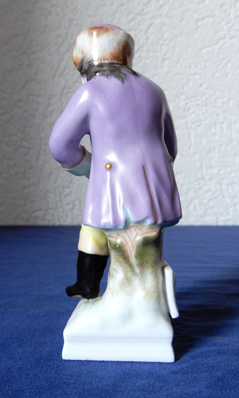KPM Figuren: KPM Berlin Monatsfigur "Widder" von Fried.Elias Meyer – Defekt aus Senèdes von tintinette43 3
