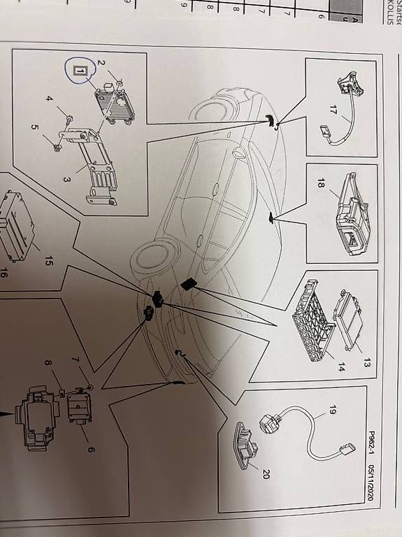 Ciclomotori: Radarmodul Sensor  8677197 insignia B / Astra k – Usato da Birr venduto da JoschiAG 2