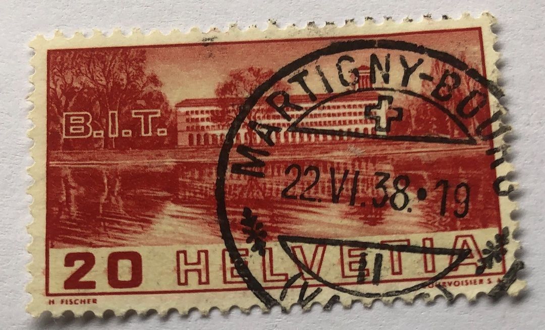 Tutti i francobolli: Nr.211 mit Vollstempel Martigny Bourg – Usato da Aarau venduto da Billa007