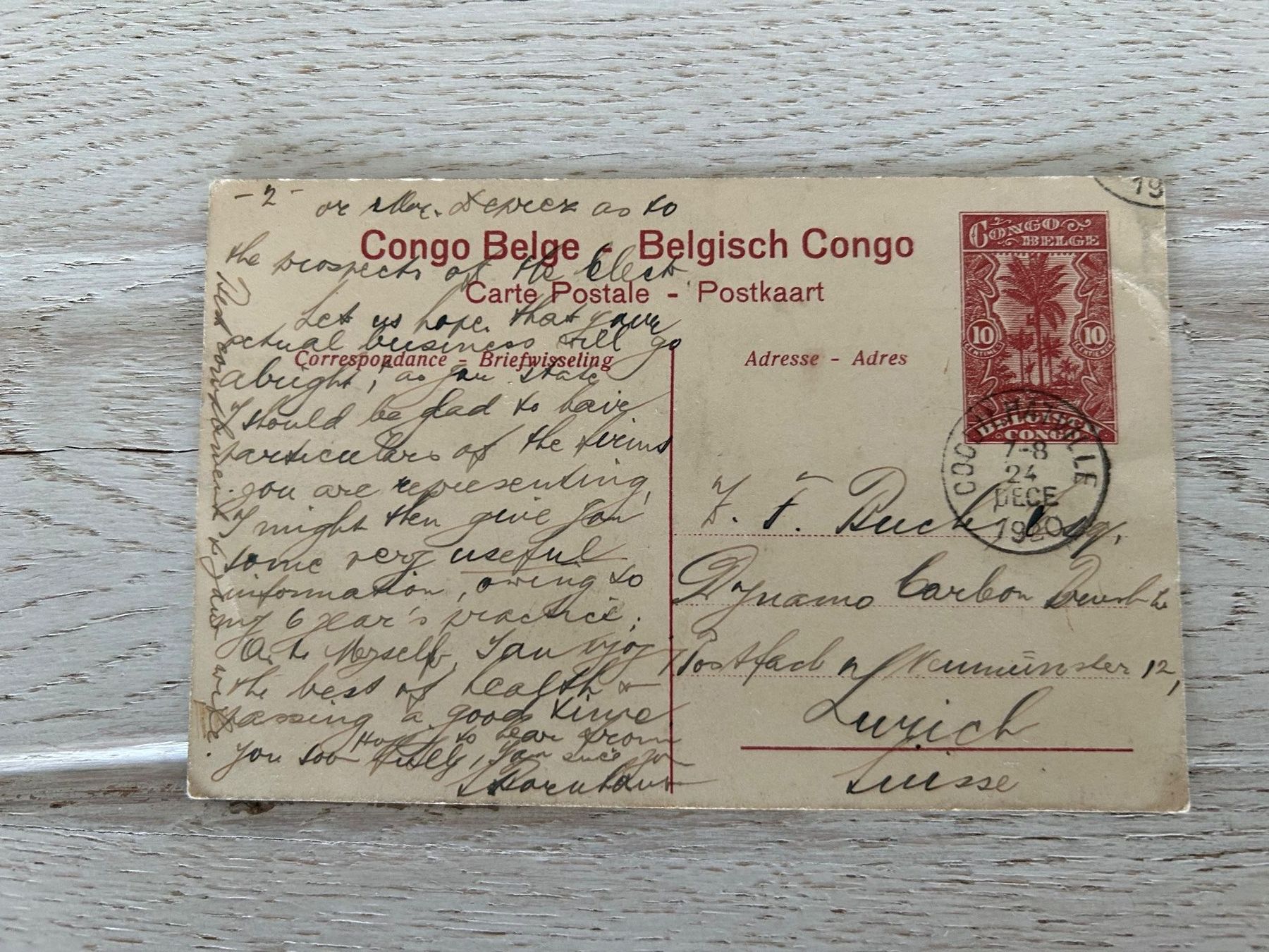 Cartoline postali: Ansichtskarten Kongo – Usato da Wängi venduto da Argon180 6