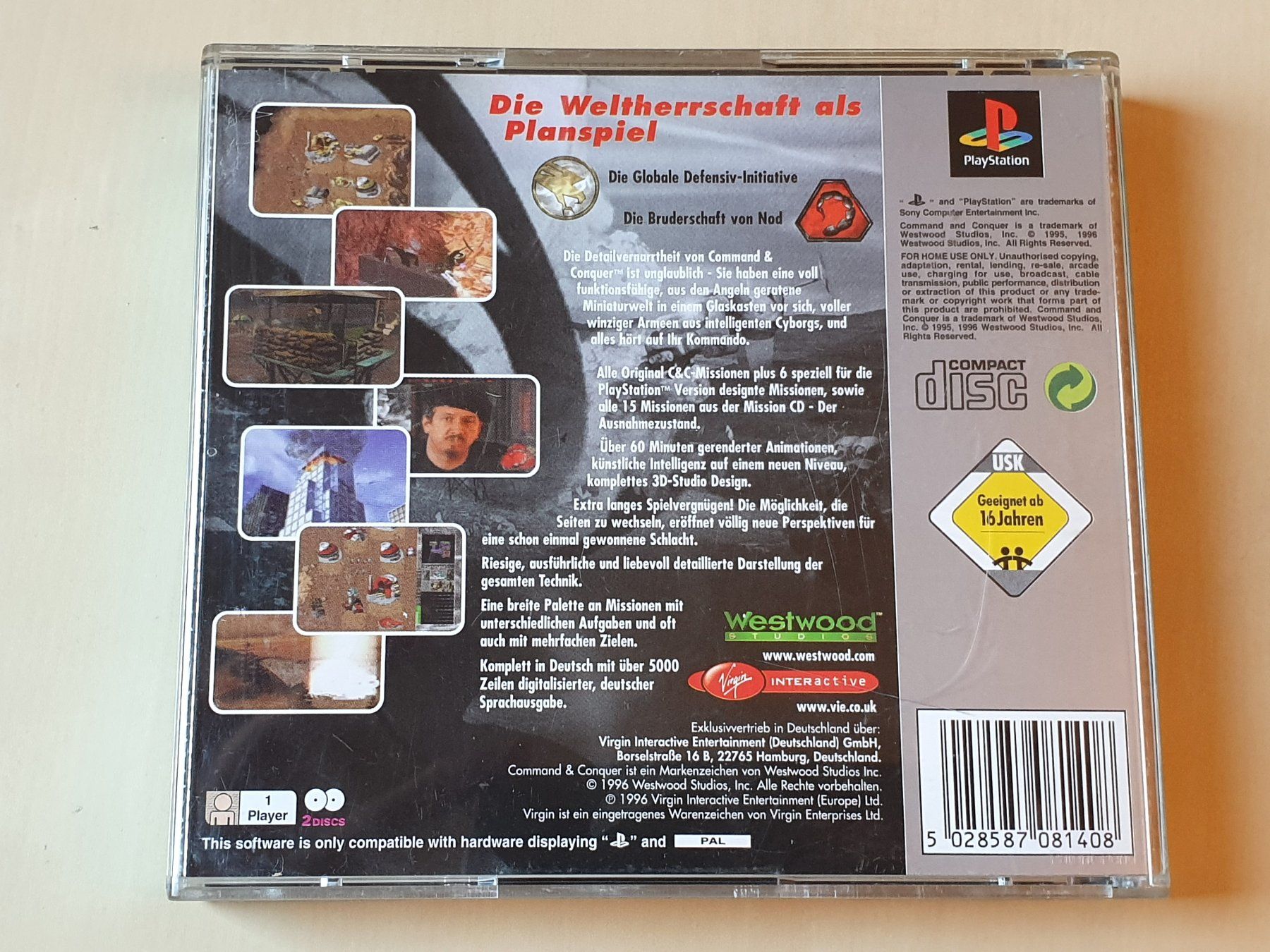 Sony Giochi: Command & Conquer Teil 1 Der Tiberiumkonflikt – Usato da Stansstad venduto da collectorsshop 1
