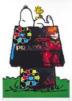 Death, Prada Snoopy house, limitierter Kunstdruck
