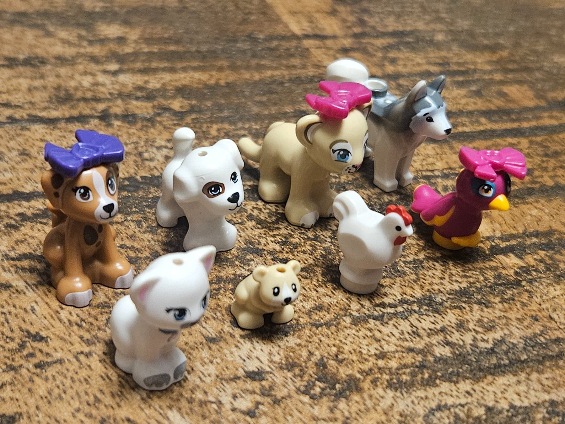 Lego Kit di costruzioni: lego  figurines  lot de 8 animaux – Usato da Confignon venduto da Ecrofigs 1
